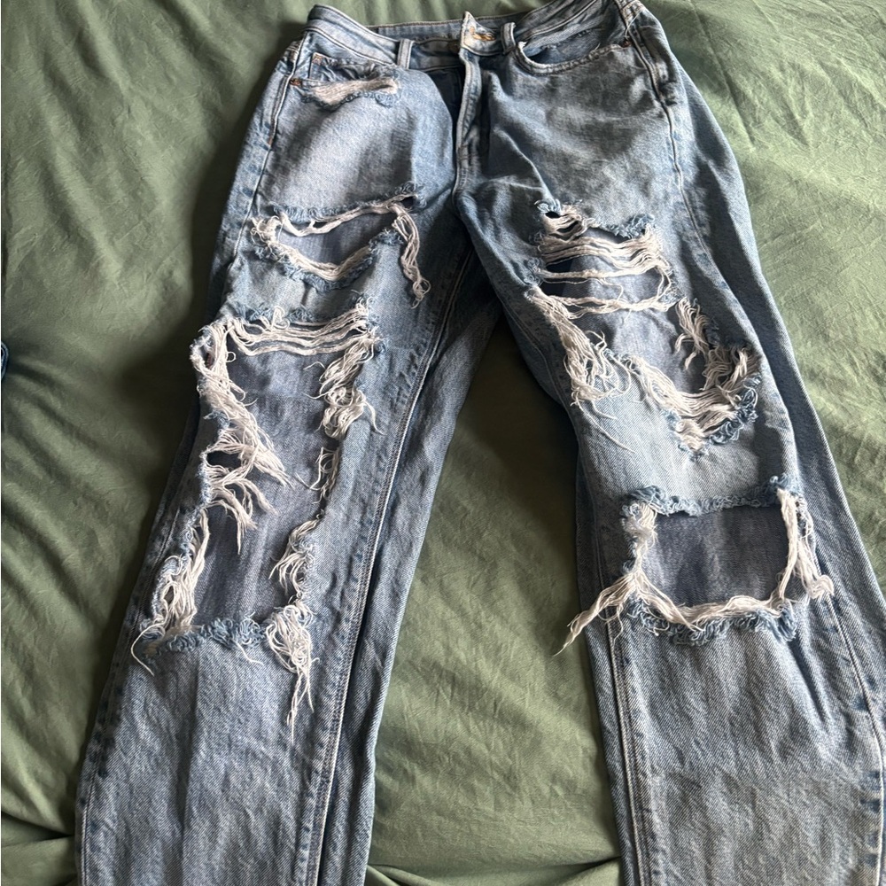 American Eagle Outfitters Light Blue Denim Jeans